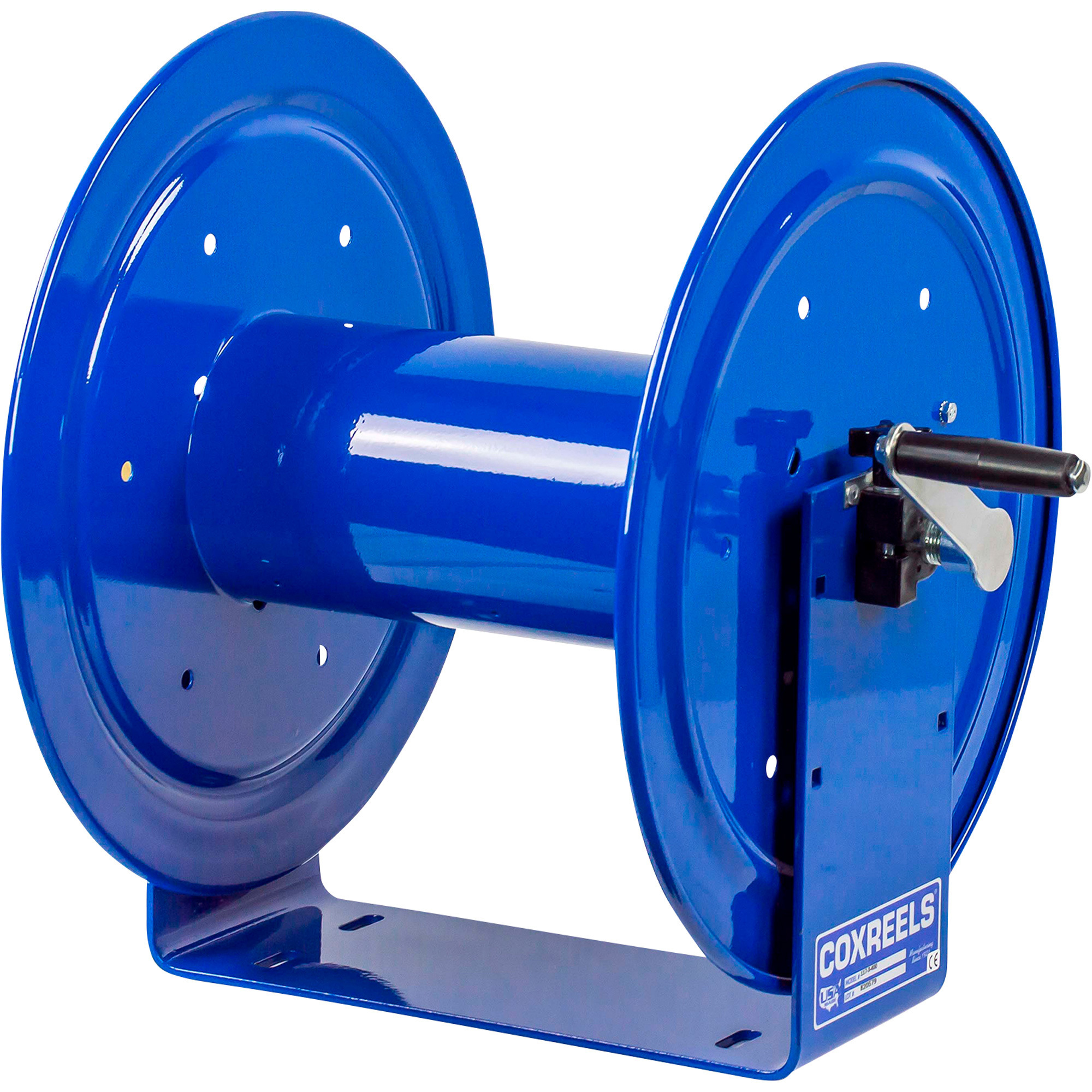 Coxreels 100 Series Hand Crank Hose Reel, 3/4in. x 100ft. Hose Capacity, 4000 Max. PSI, Model# 117-5-100